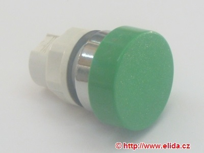 hlavice ovl. T6 H  zelená   22 (T6H)